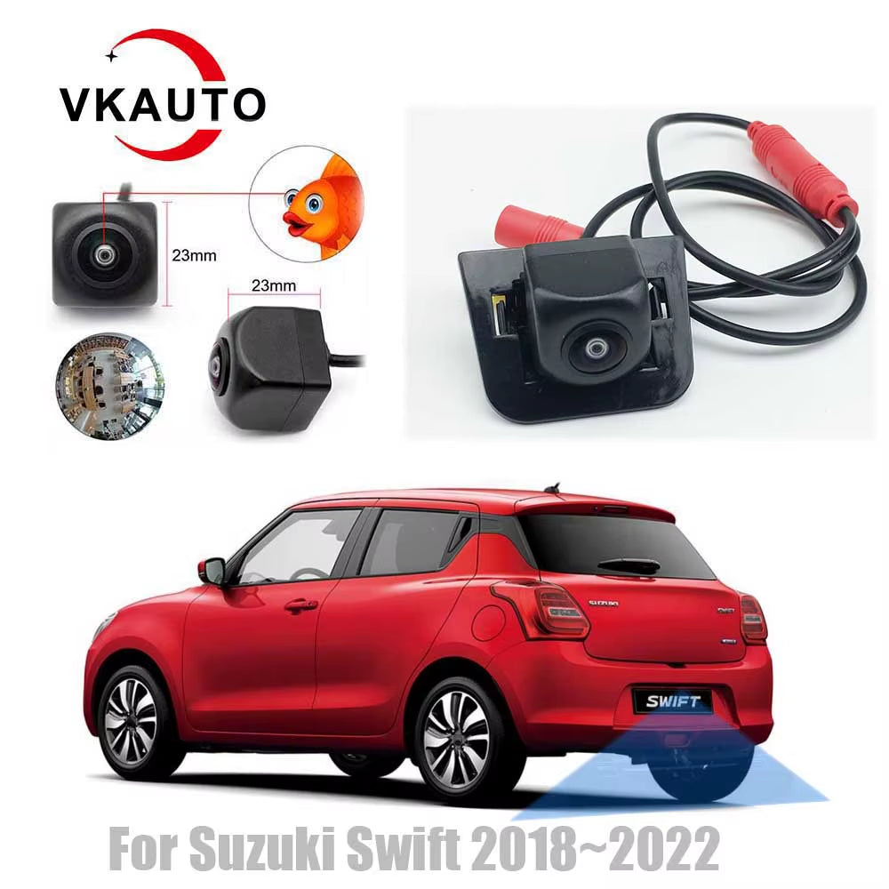 for Suzuki Swift A2L 2018 ~2025 Fish Eye Rear View Camera/Adapter Cable/ CCD Night Vision Reversing Backup Parking Camera