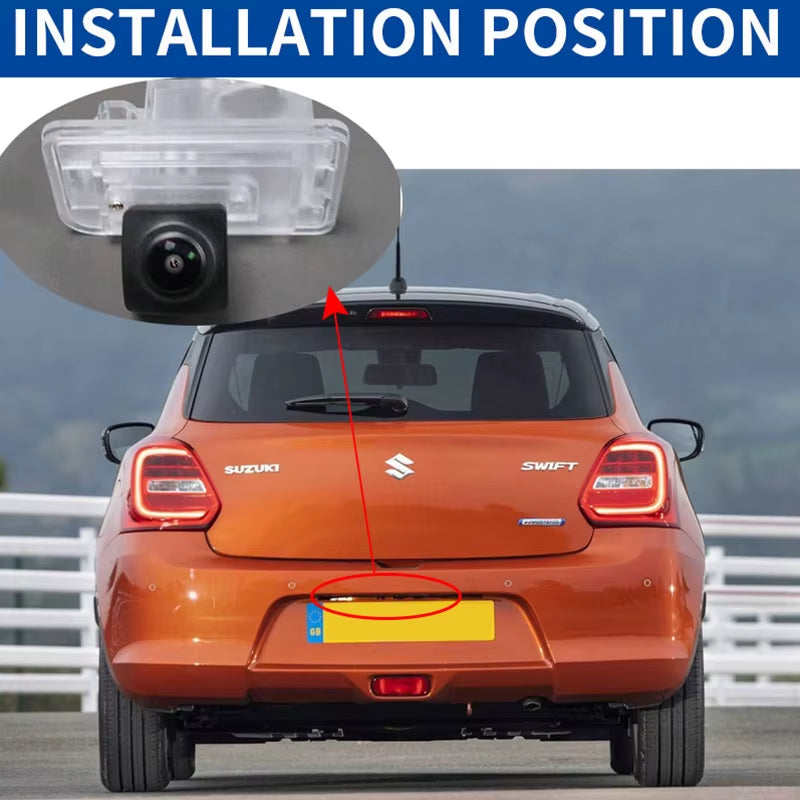 AHD 1080P Car Rear View Backup Camera for Suzuki Swift/Swift Sport ZC32S ZC72S ZC82S 2010-2017 Night Vision Waterproof