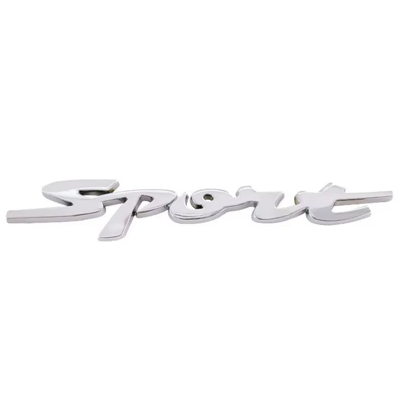 3D Metal Chrome Black Red Sport Logo Letters Car Emblem Badge Decal for Suzuki Swift ZC31 ZC32 ZC33S Sport Sticker Accessories