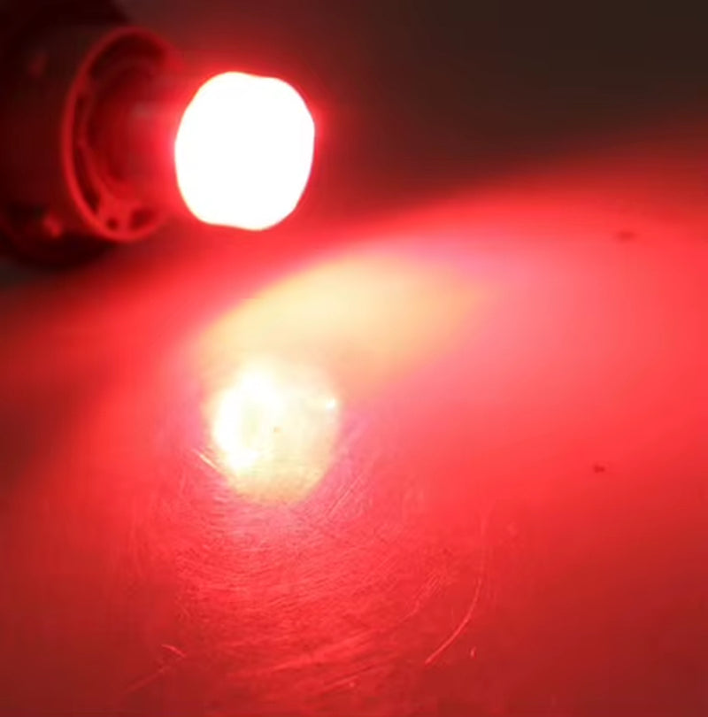 2Pcs 12W Transparent LED COB T20 7440 W21W Canbus Reverse Light W21/5W 7443 LED Bulb Motorcycles Car Brake Turn Signal Light