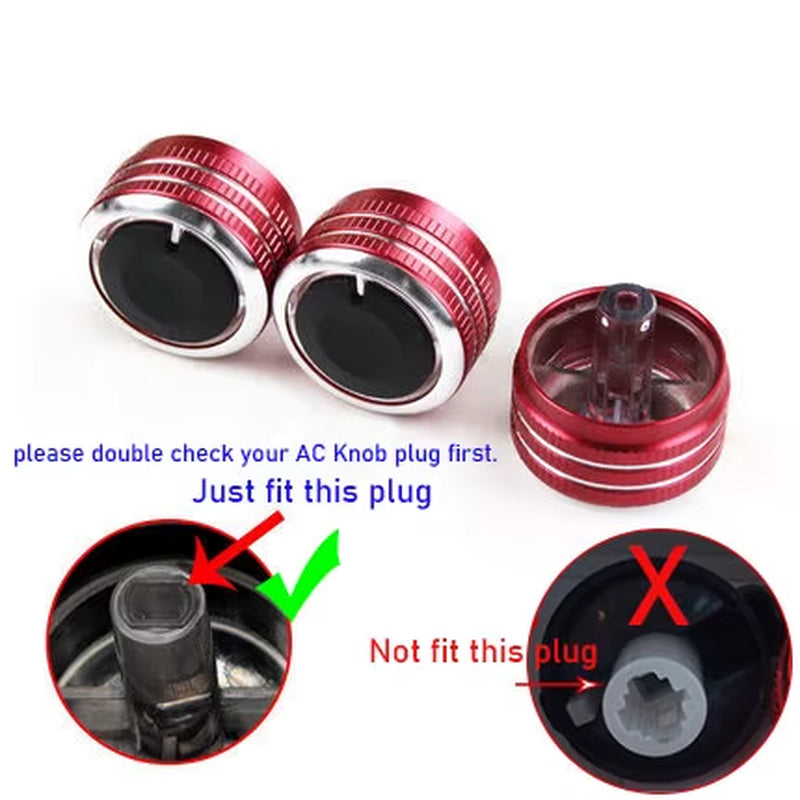 Car-Styling Air Conditioning Installation Heat Control Switch Knob AC Knob Car Accessories Case for Suzuki SX4 Swift