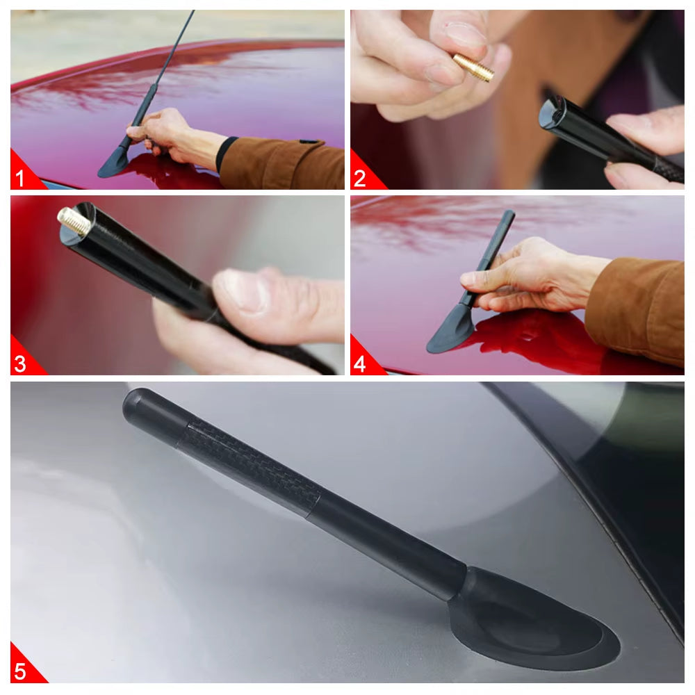 12Cm Car Aerial Antenna for Suzuki Jimny Swift Grand Vitara Ignis Alto Baleno SX4 Samurai S-Cross Celerio Ertiga Ciaz Equator