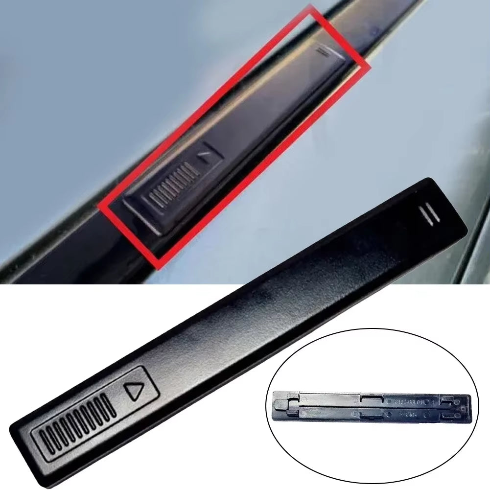 2PCS Car Roof Rail Clip Cover for SUZUKI SWIFT 2010 Onwards Abs Black Roof Rack Bars Boxes Clip Cover Car Exterior Parts