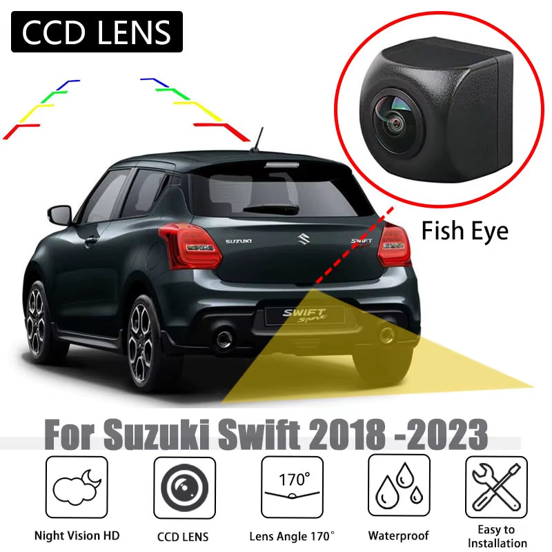 Rear View Camera for Suzuki Swift 2018 to 2024 OEM Unit Add CCD Night Vision Reversing Backup Parking Camera