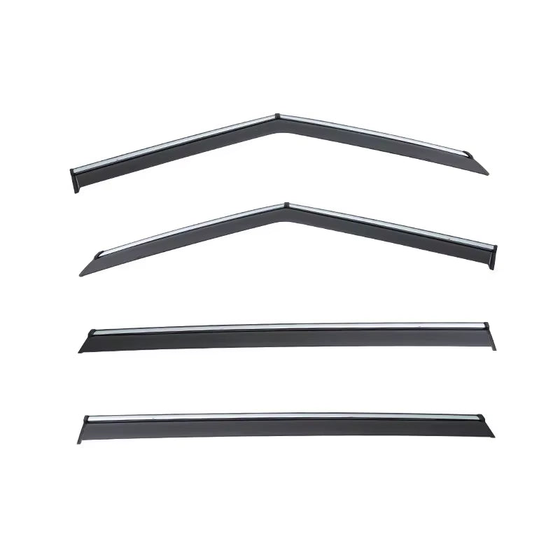 Swift GL Accessories Window Visors Weathershields Wind Rain Guard Door Visor Vent Shades Ventvisor Bright Strip