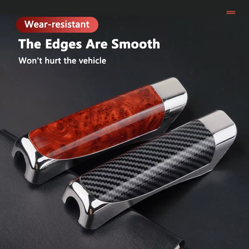 Car Hand Brake Cover Handbrake Grips Protection Cover Carbon Fiber for  SX4 SWIFT Alto Liane Grand Vitara Jimny S-Cross