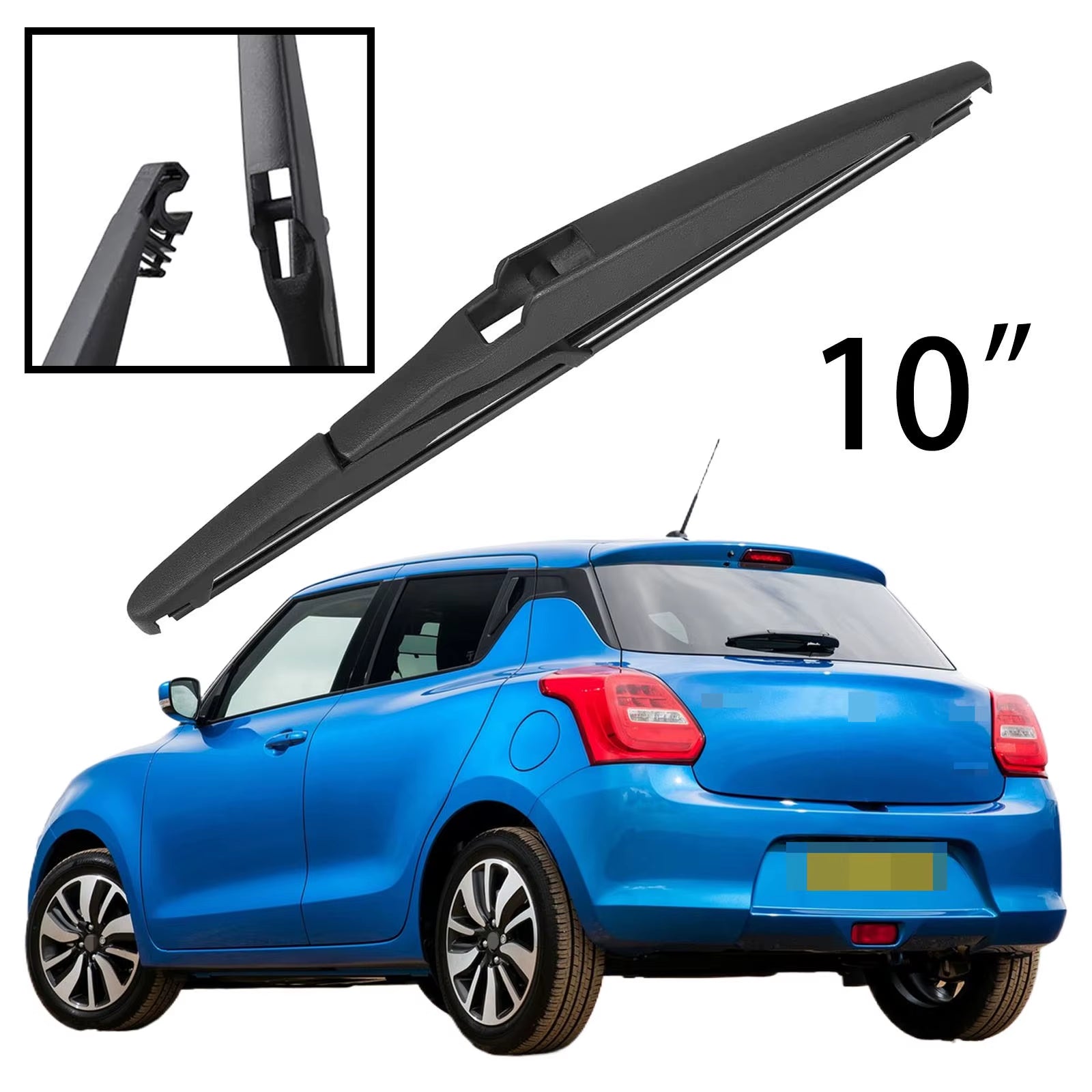 10" Rear Windshield Windscreen Washer Wiper Blade for Suzuki Swift V (AZ) 2017-2023 Car Accessories Accsesories