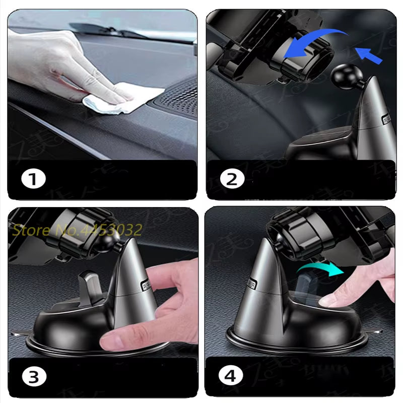 For Suzuki Jimny Swift Grand Vitara Ignis Alto Baleno SX4 Car Phone Holder Mount for Dashboard Windscreen Bracket Accessories