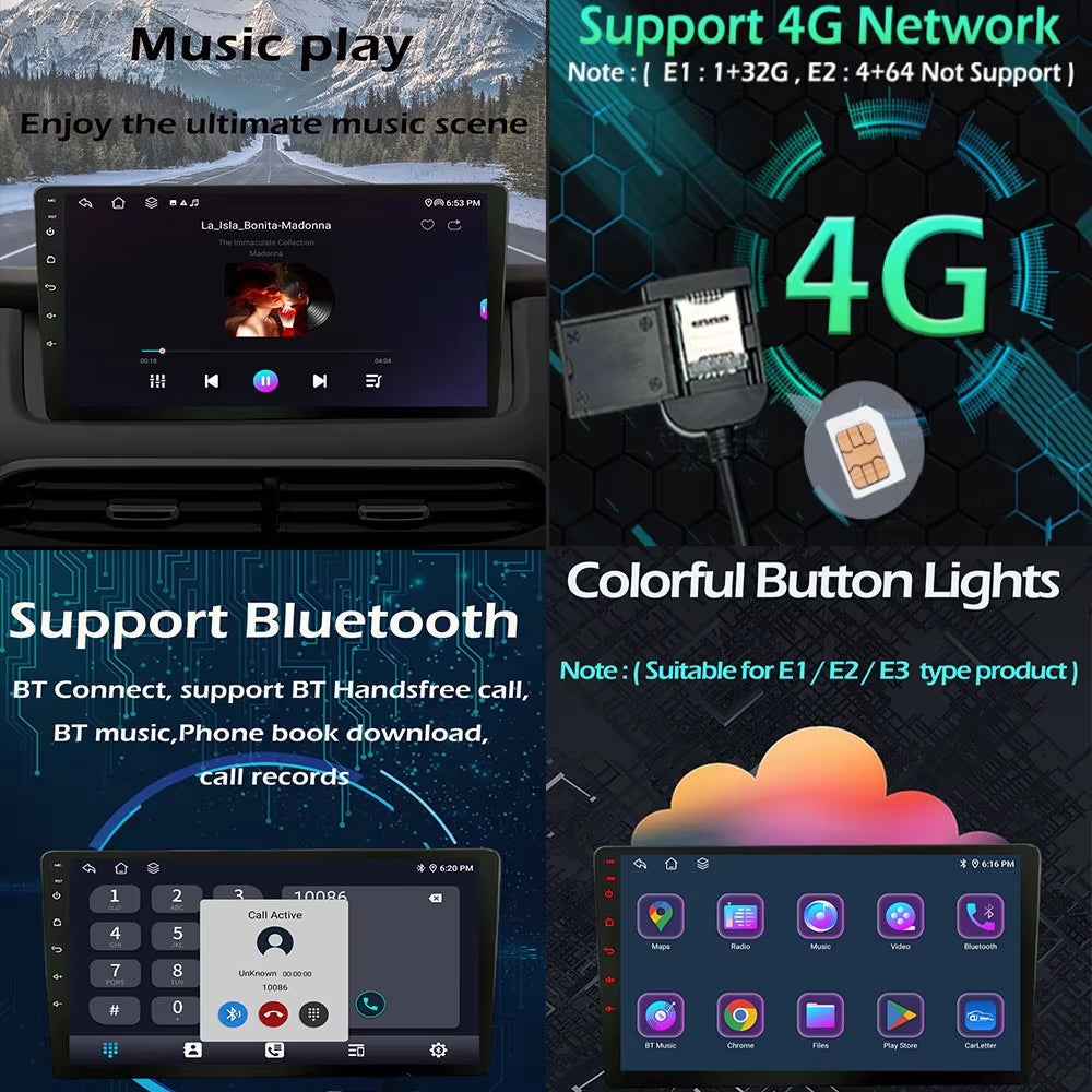 Android OS for Suzuki Swift 2003 2005 2006 2007 - 2010 Car Video Multimedia Player Autoradio DSP Stereo GPS Navigation Bluetooth