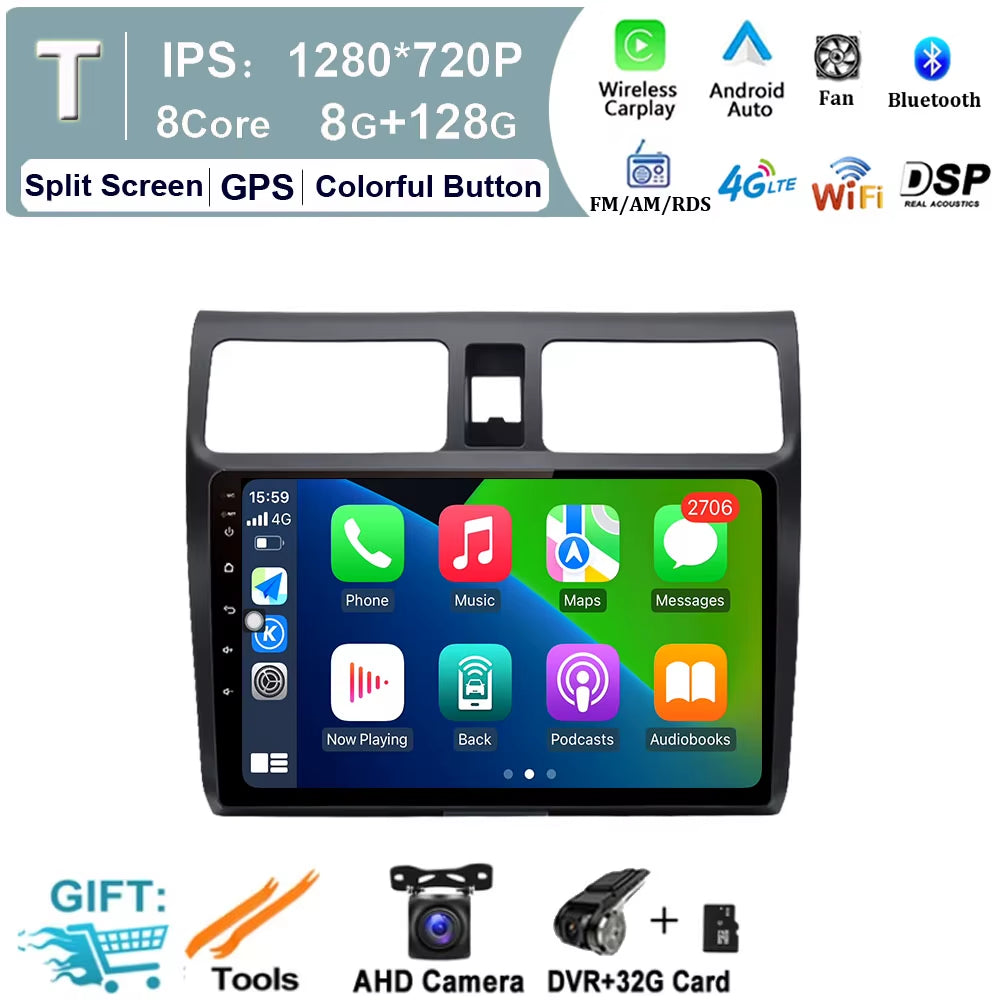 Android OS for Suzuki Swift 2003 2005 2006 2007 - 2010 Car Video Multimedia Player Autoradio DSP Stereo GPS Navigation Bluetooth