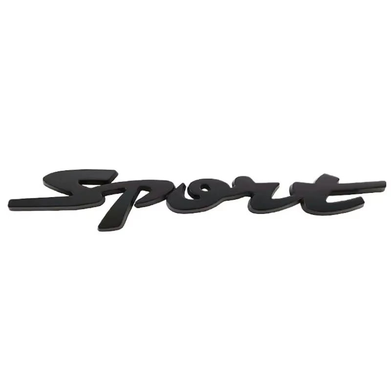 3D Metal Chrome Black Red Sport Logo Letters Car Emblem Badge Decal for Suzuki Swift ZC31 ZC32 ZC33S Sport Sticker Accessories