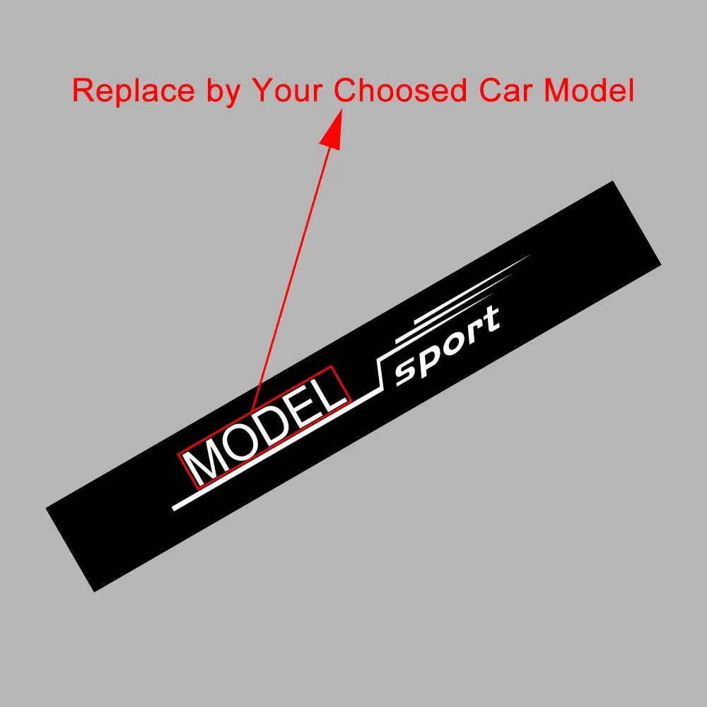 Car Front Windshield Stickers Exterior Accessories for Suzuki Jimny Swift Vitara Ignis Grand Vitara Alto Baleno Sx4 Samurai