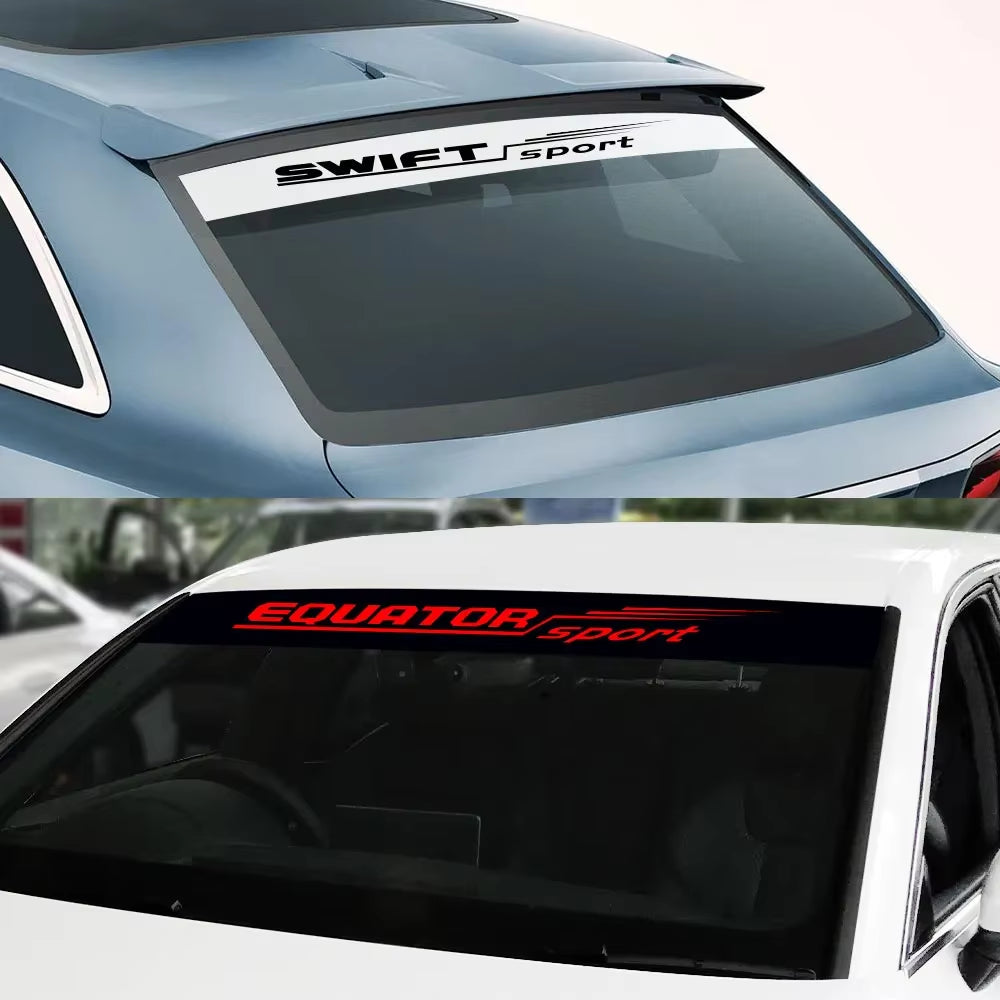 Car Front Windshield Stickers Exterior Accessories for Suzuki Jimny Swift Vitara Ignis Grand Vitara Alto Baleno Sx4 Samurai