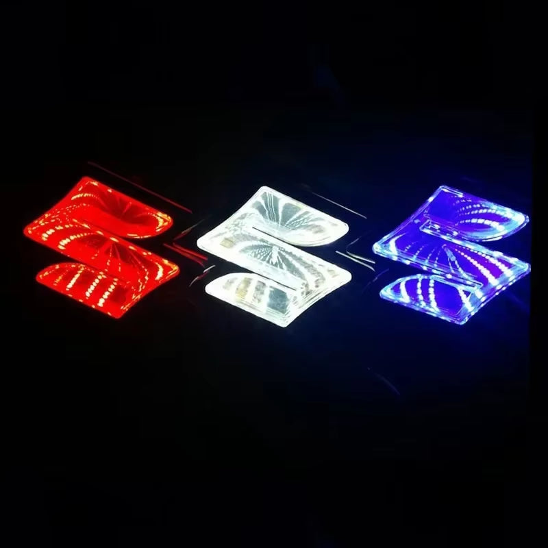 10.8 X 9.8Cm Car Rear Trunk Emblem Light Styling for Swift SX4 Vitara Jimny Samurai Alto Ignis Grand Vitara Badge Sticker