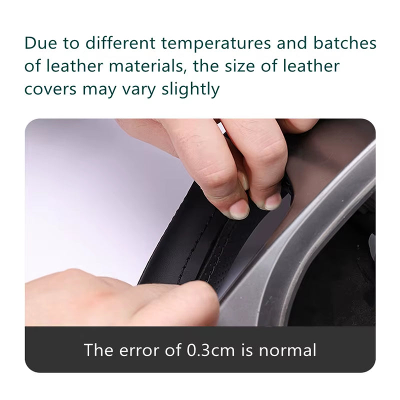 Car Steering Wheel Cover Artificial Leather for Suzuki SX4 Alto Old Swift Opel Agila Steering-Wheel Cover Wrap Car Accessories