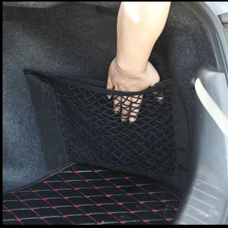Car Trunk Box Storage Bag Net Sticker for Suzuki Accessories Swift Grand Vitara Vitara Spoiler Alto Liana Splash Reno Samurai