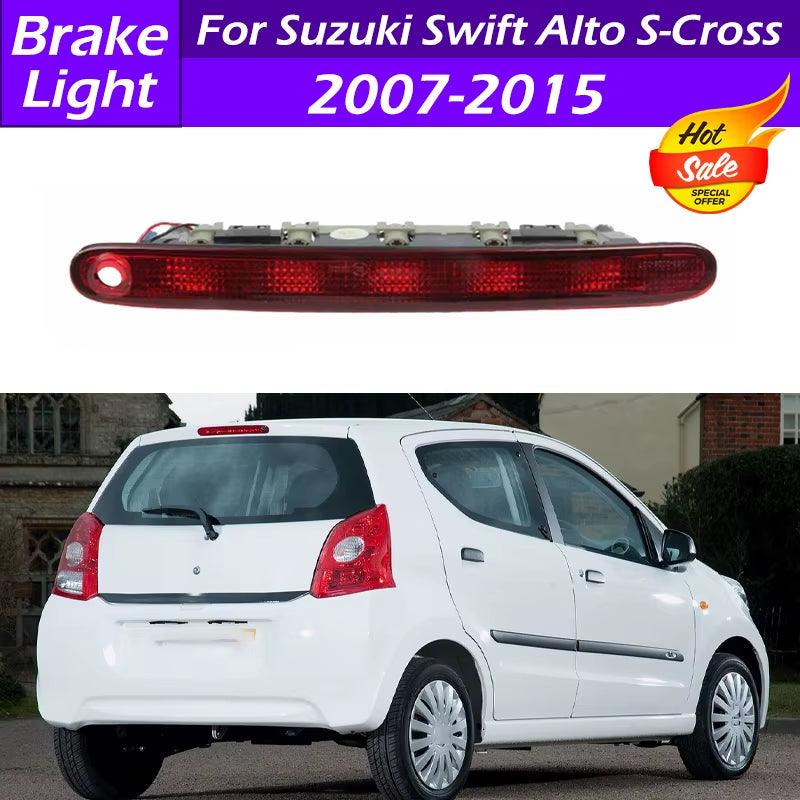 35810-77J00 Rear LED High Mount Third Brake Light 3Rd Brake Light Additional Brake Light for Suzuki S-Cross Swift Alto 2007-2015