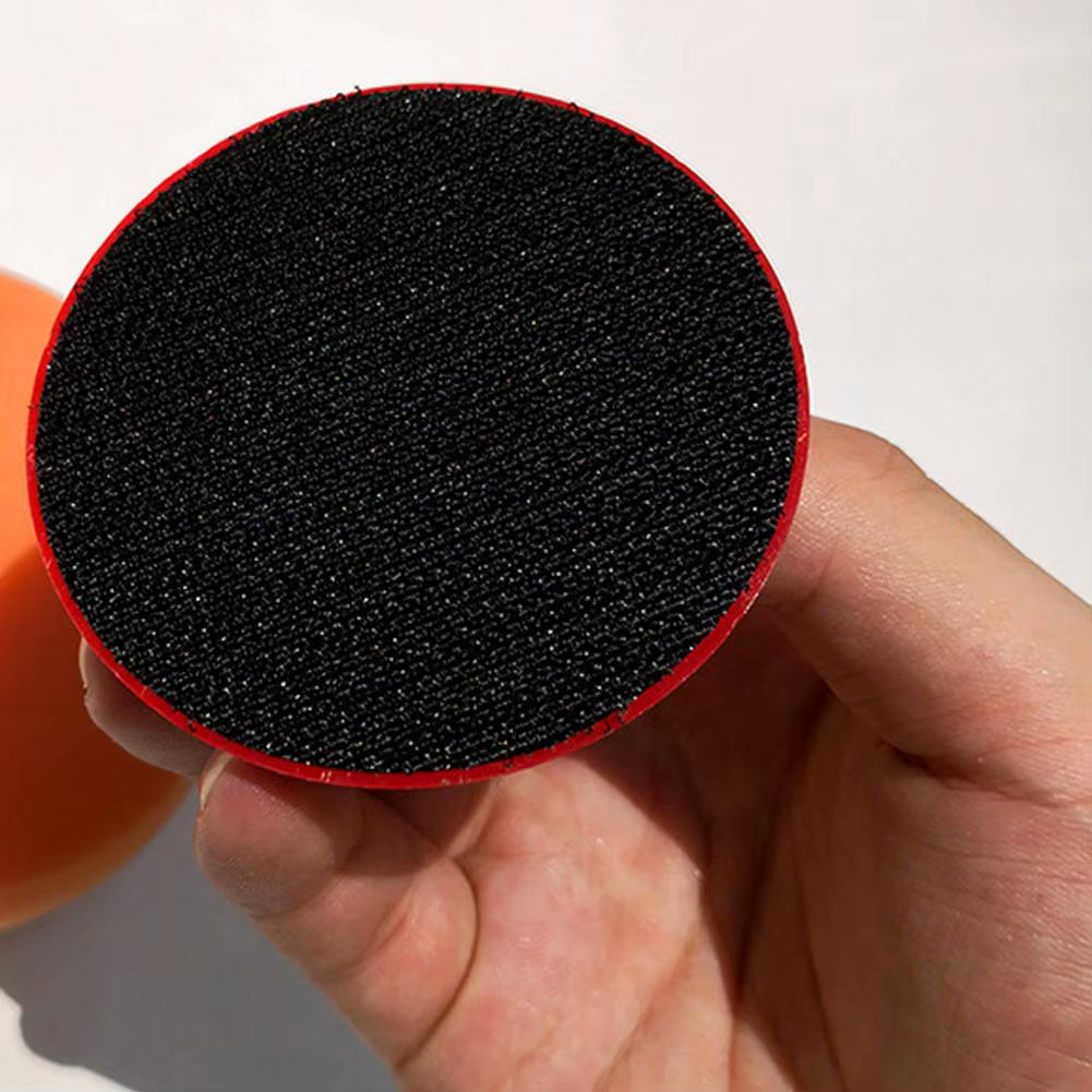 5Pcs Car Wax Wash Polish Pad Sponge Cleaning Foam Kit Microfiber Applicator Pads with Gripper Handle Car Polish Sponge Cleaning