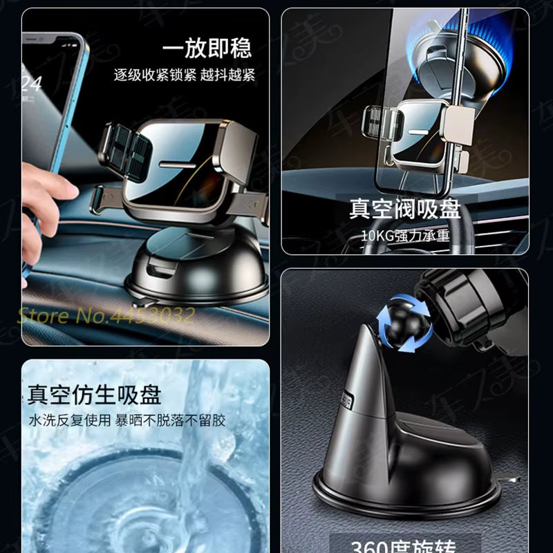 For Suzuki Jimny Swift Grand Vitara Ignis Alto Baleno SX4 Car Phone Holder Mount for Dashboard Windscreen Bracket Accessories