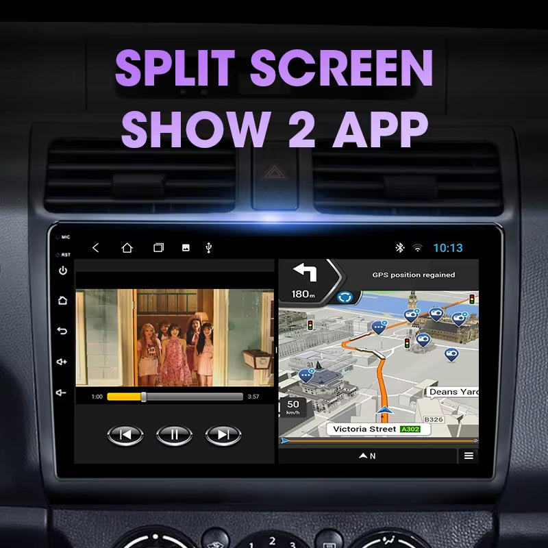 2Din Android 11 Car Stereo Radio Multimidia Video Player Navigation GPS for Suzuki Swift 2003-2010 4G DSP 2 Din Dvd Carplay