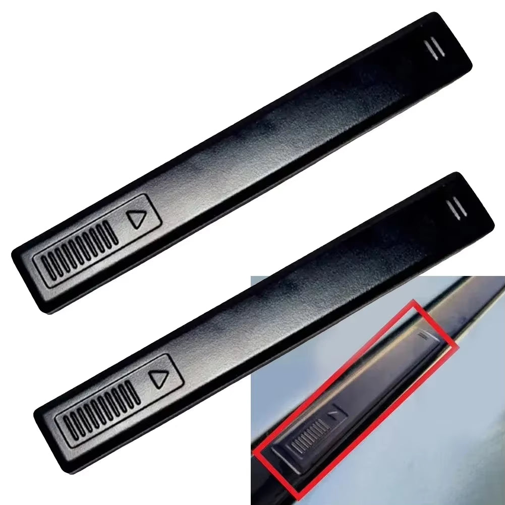 2PCS Car Roof Rail Clip Cover for SUZUKI SWIFT 2010 Onwards Abs Black Roof Rack Bars Boxes Clip Cover Car Exterior Parts