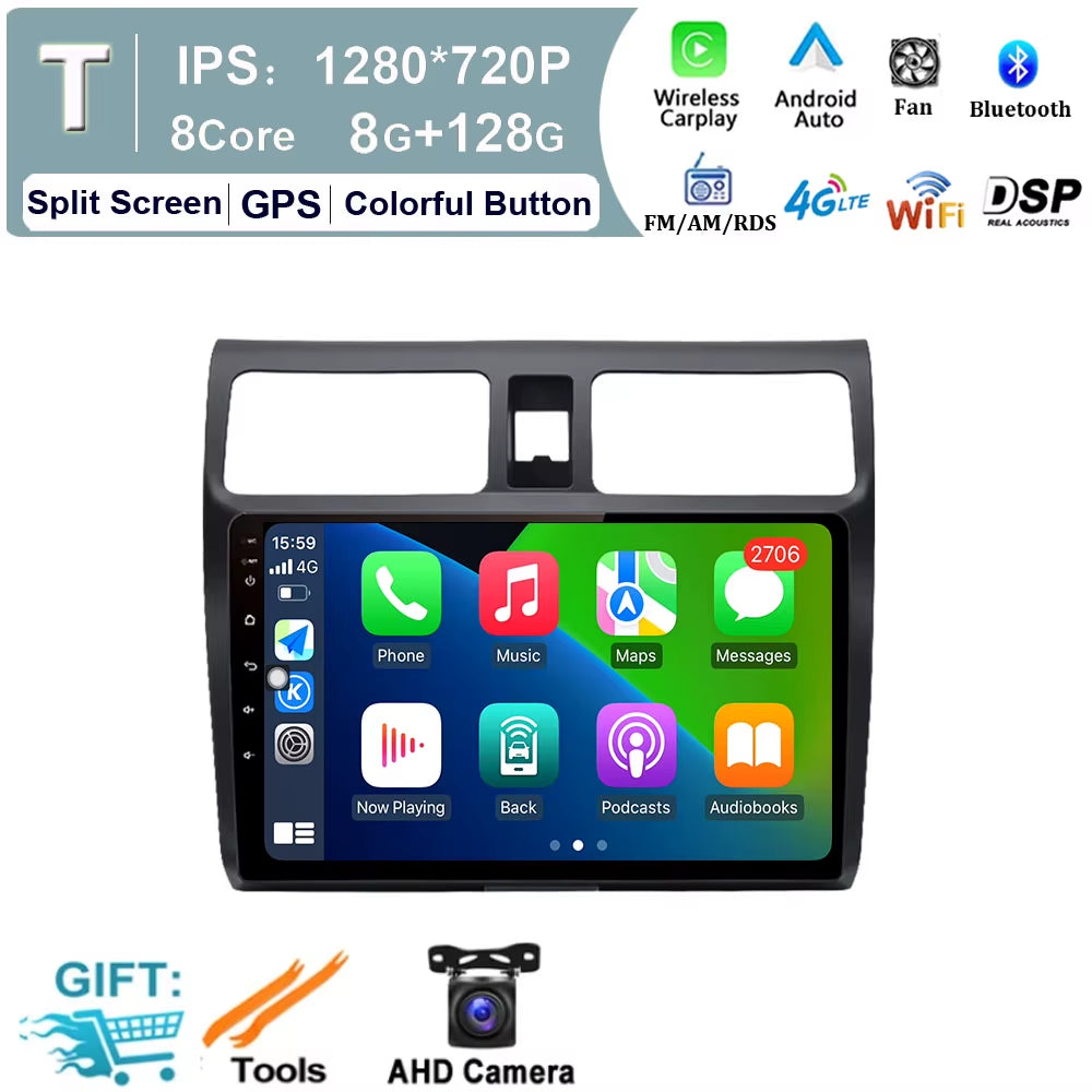 Android OS for Suzuki Swift 2003 2005 2006 2007 - 2010 Car Video Multimedia Player Autoradio DSP Stereo GPS Navigation Bluetooth