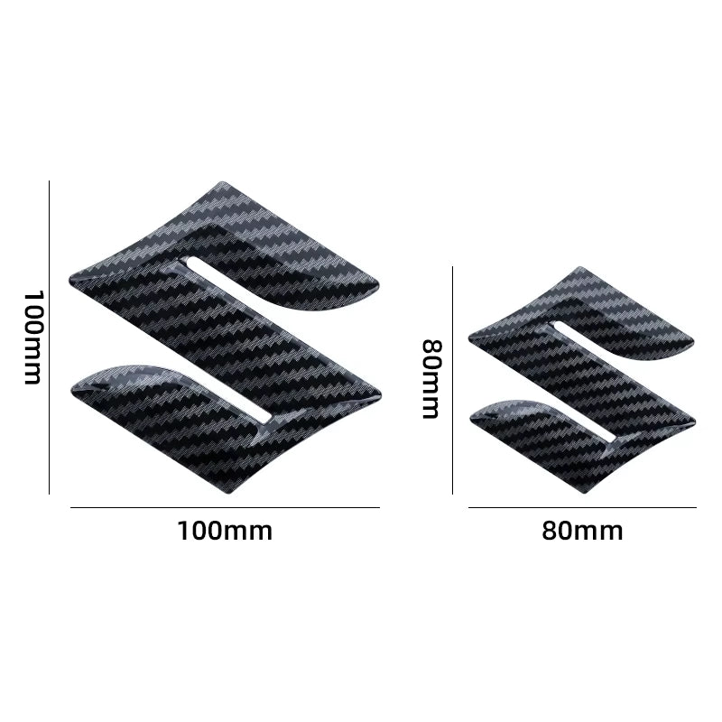 Car Hood Front and Rear Tail Mark ABS Front Grille Logo Rear Compartment Badge Sticker for  Swift ALTO Accessories