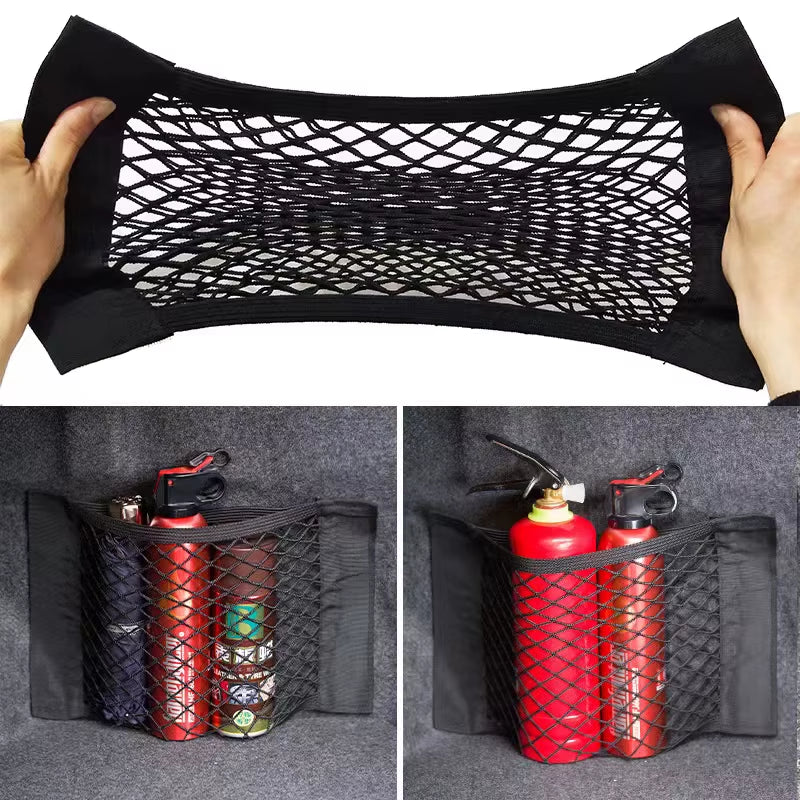 Car Trunk Box Storage Bag Net Sticker for Suzuki Accessories Swift Grand Vitara Vitara Spoiler Alto Liana Splash Reno Samurai