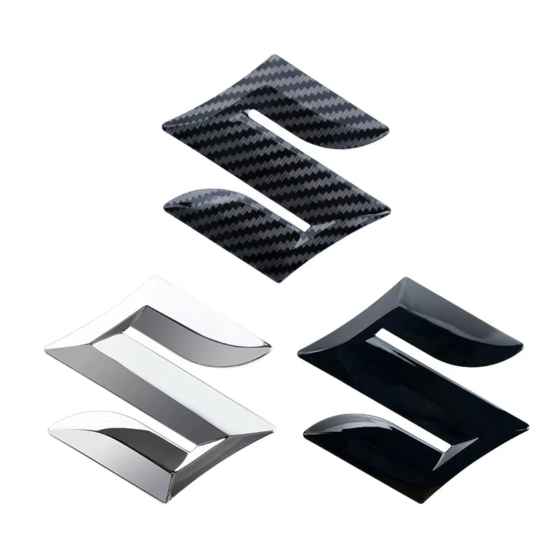Car Hood Front and Rear Tail Mark ABS Front Grille Logo Rear Compartment Badge Sticker for  Swift ALTO Accessories