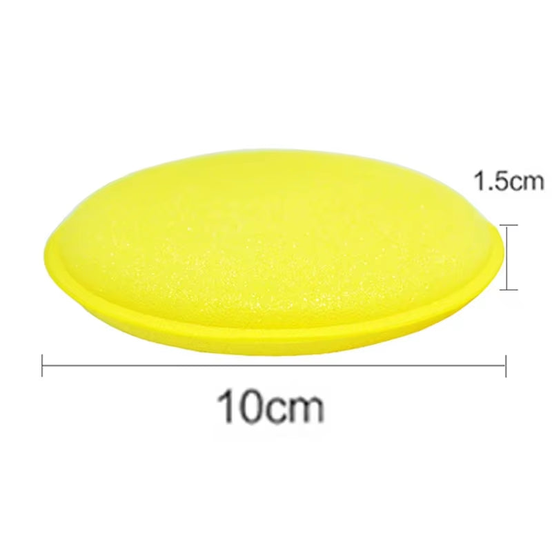 10X1.5Cm Car Detailing Waxing Polish Sponges Foam Applicator Curing and Polishing Sponge Car Detailing Cleaning Wash Maintenance