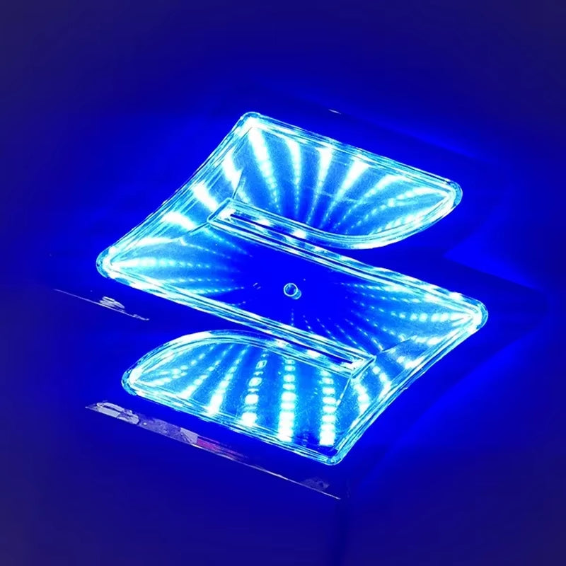 10.8 X 9.8Cm Car Rear Trunk Emblem Light Styling for Swift SX4 Vitara Jimny Samurai Alto Ignis Grand Vitara Badge Sticker